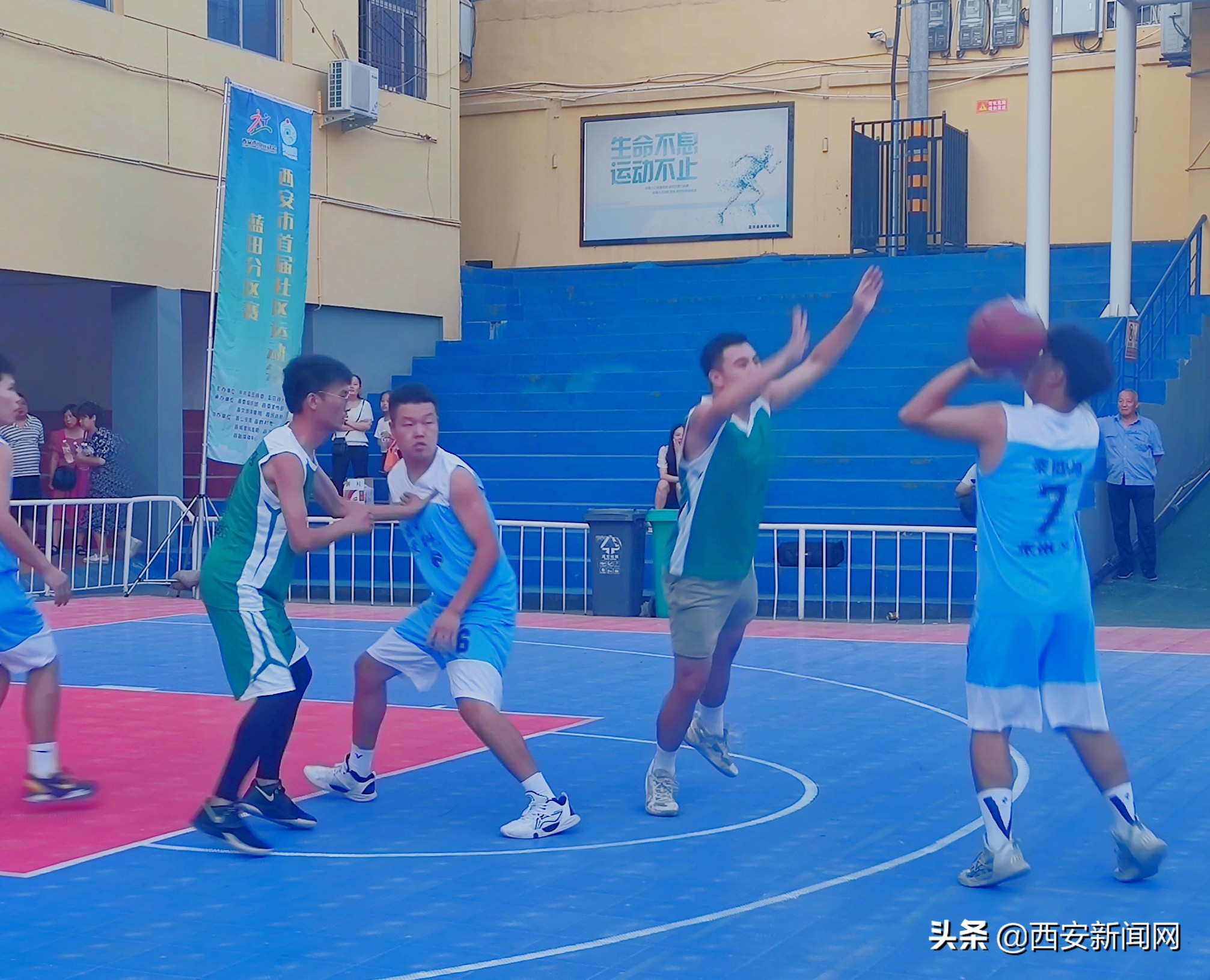 老将新秀齐上阵,三人青年篮球赛直播