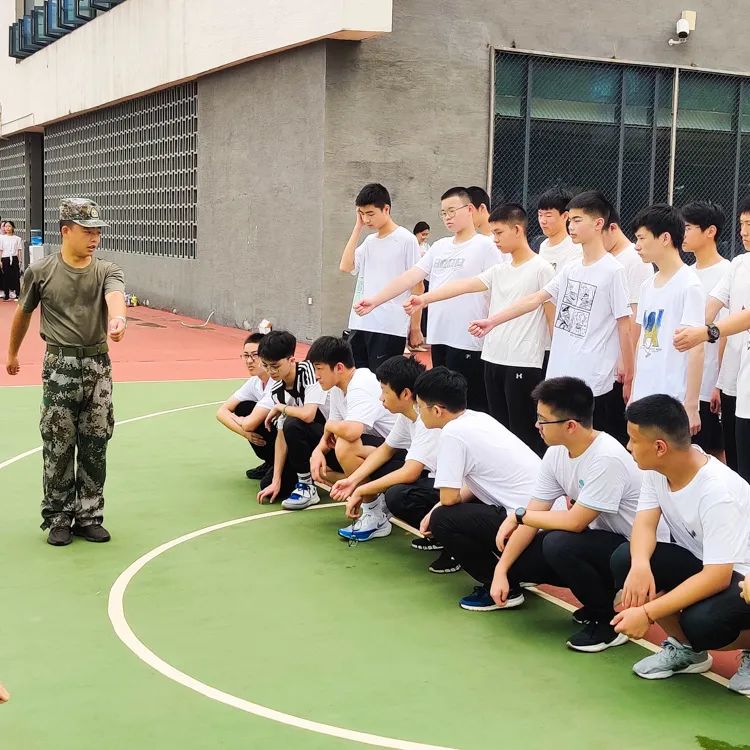 高标准军训,威武霸气的军训