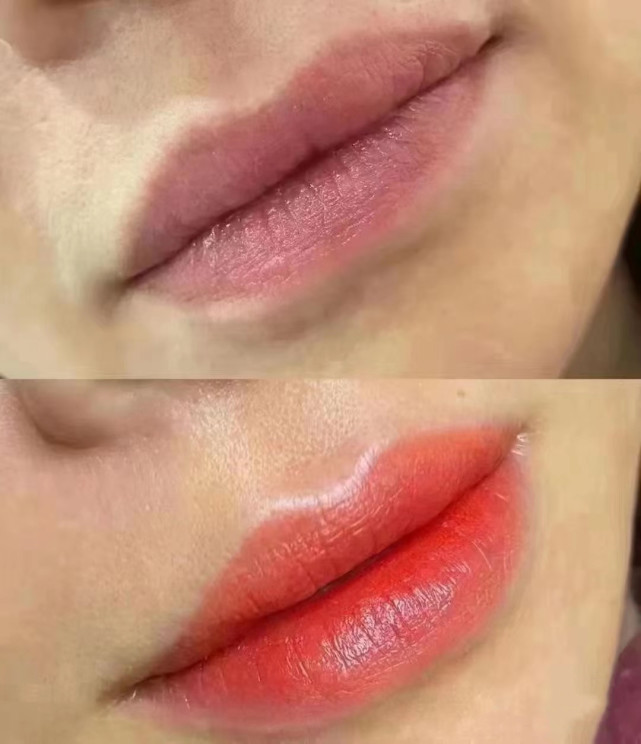 想要纹唇颜色重怎么调,想要纹唇怎么选择