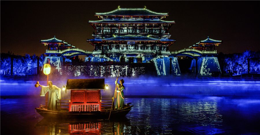 大唐芙蓉园震撼,大唐芙蓉园非常震撼