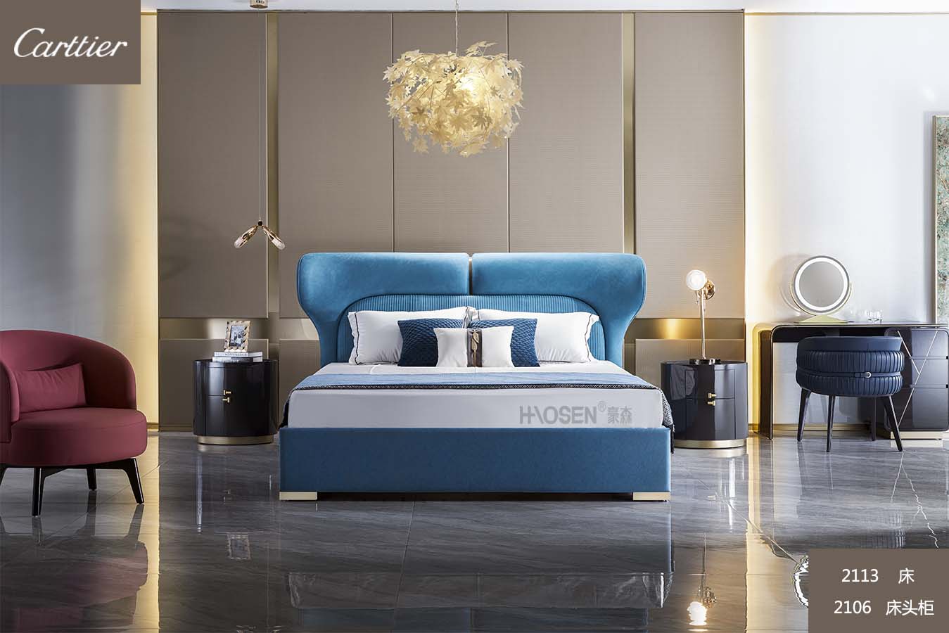 意式床推荐实木,意式轻奢床推荐性价比高的