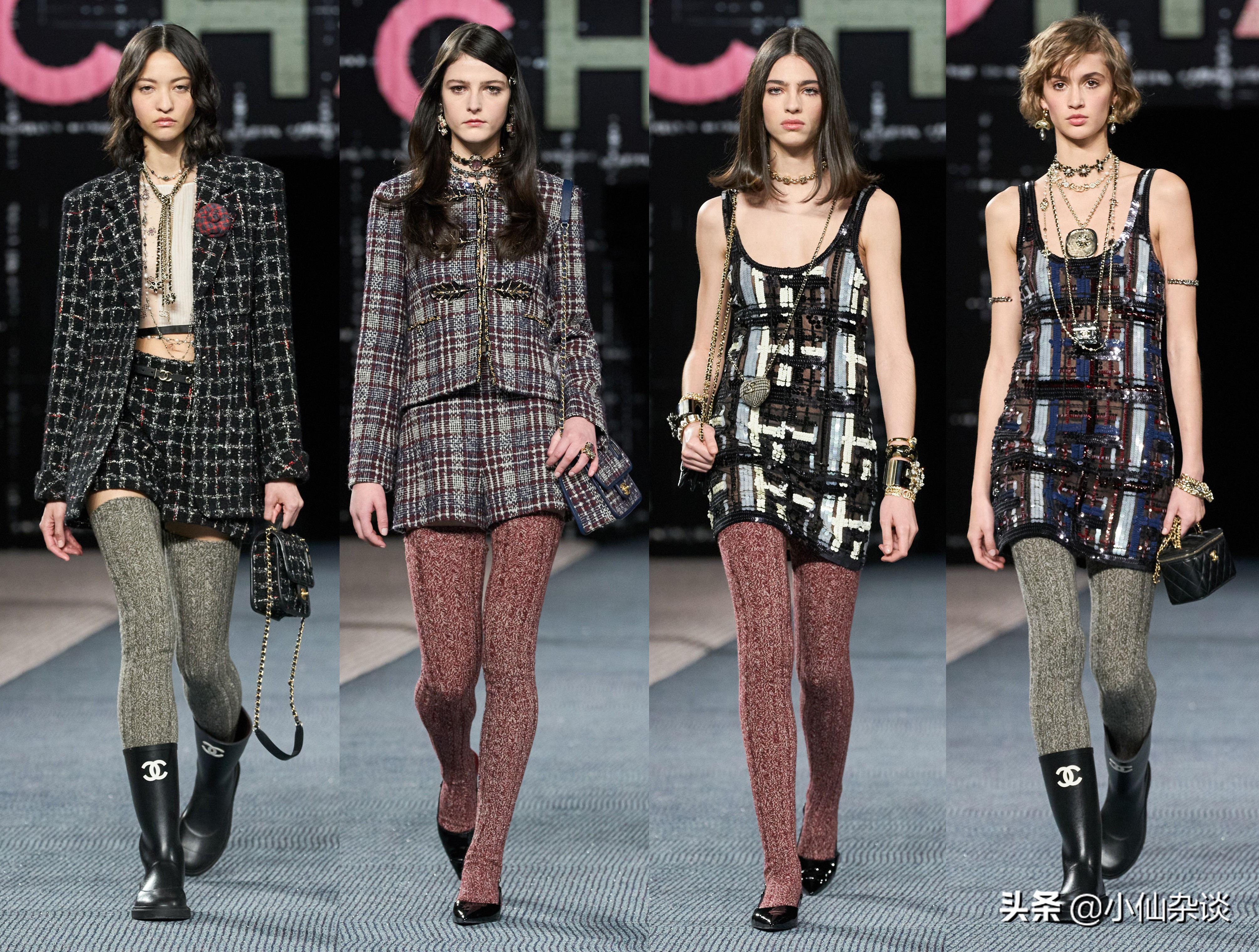 chanel香奈儿2022春夏高定系列,香奈儿2020秋冬高级成衣图片