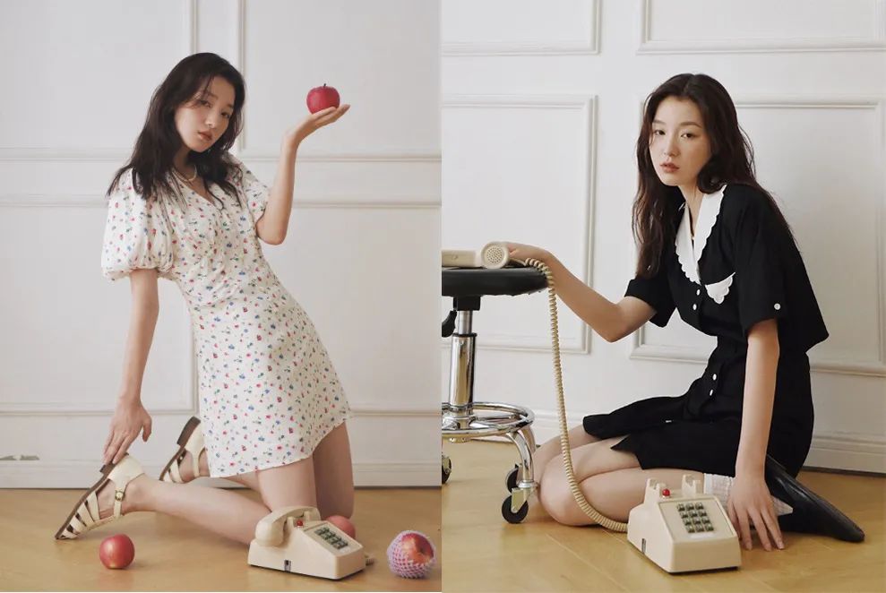 如果淘宝模特界有咖位，这两位小姐姐大概是人气“流量小花”吧