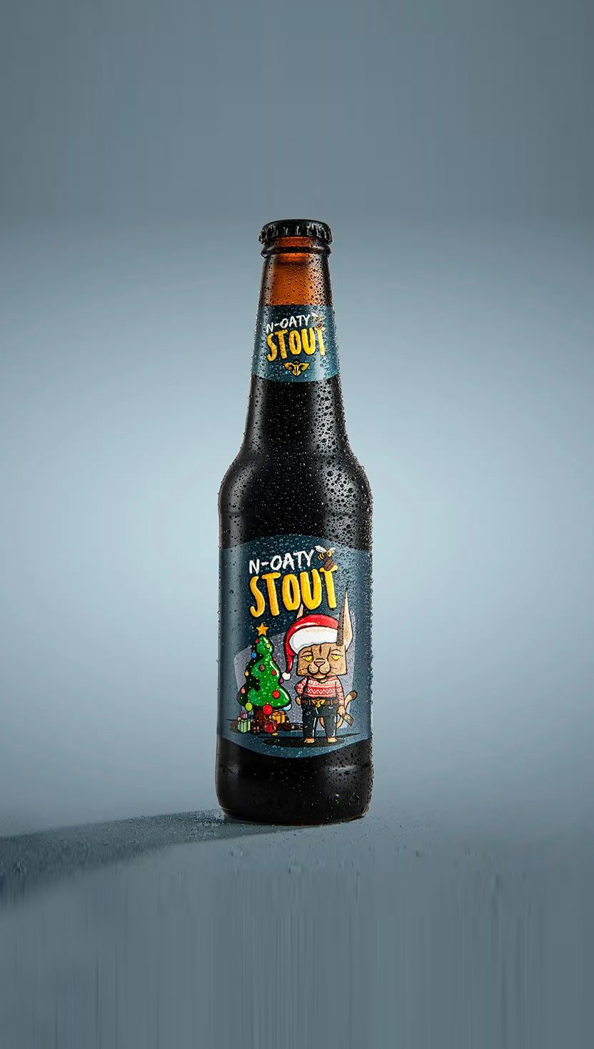 精酿啤酒袋标签图案,精酿啤酒塑料包装瓶