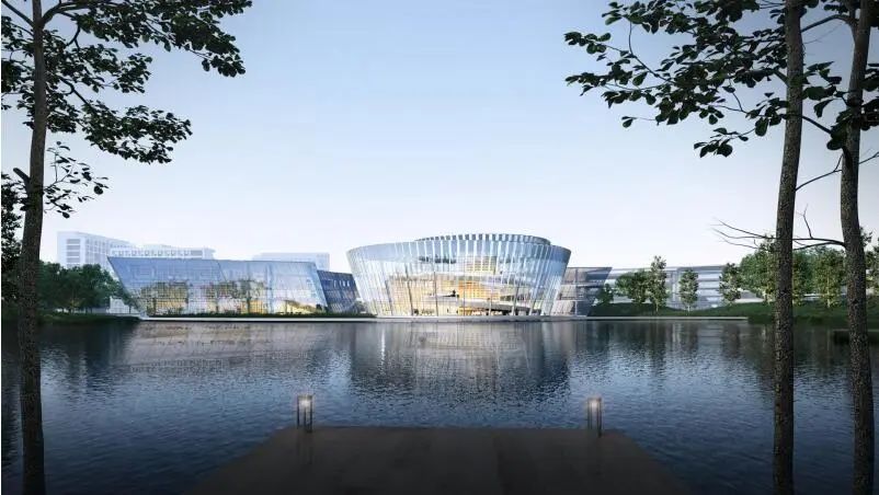 成都职业技术学院高新校区全景图,成都职业技术学院效果图