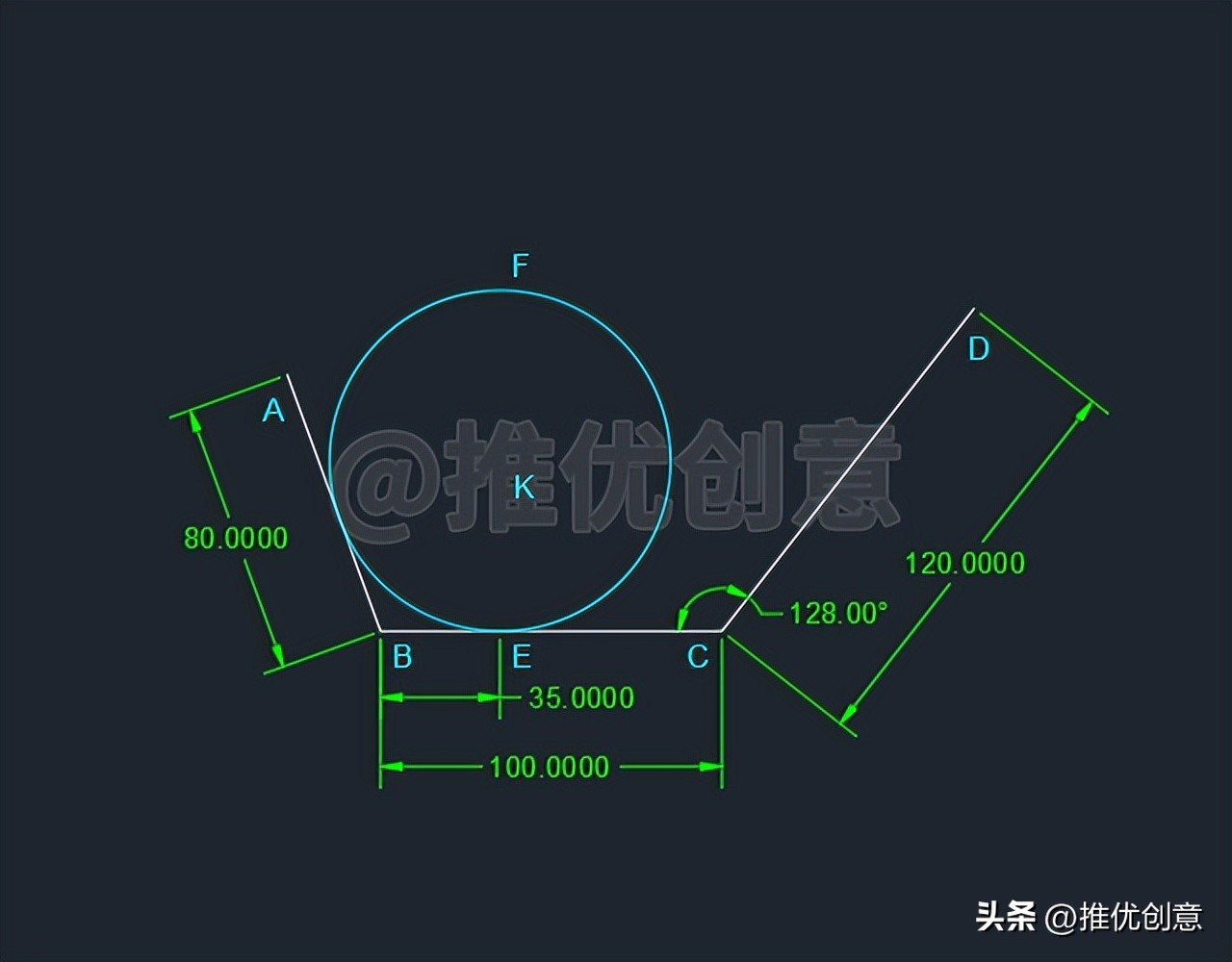 cad基础操作偏移,cad教程偏移操作