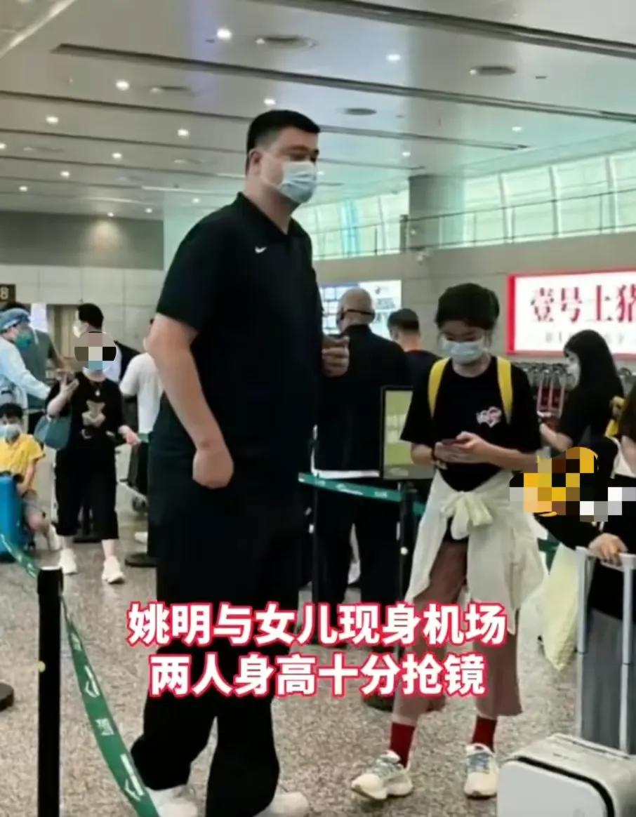 姚明女儿最新身高曝光,姚明女儿现在有多高2018