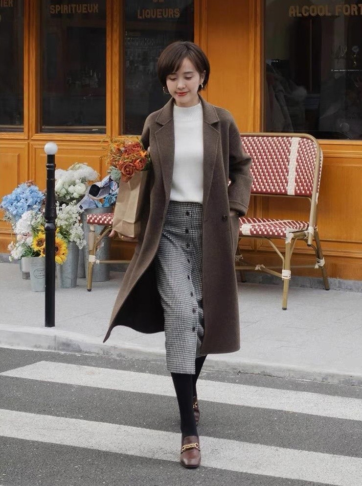 冬天穿衣服不好看怎么搭配,冬天穿裙子明明很时髦没毛病