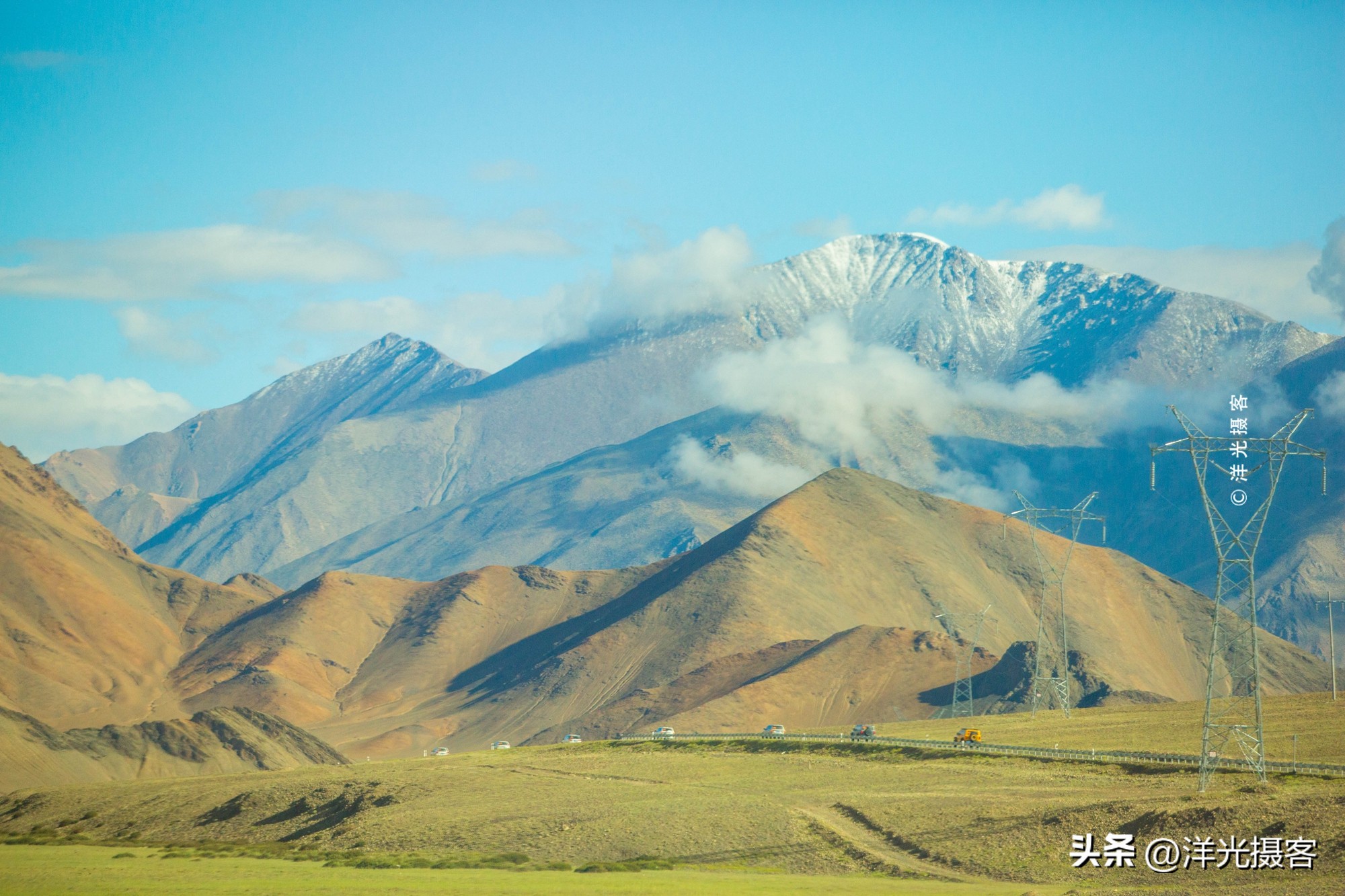阿里神山圣湖景区,西藏阿里神山圣湖的风景