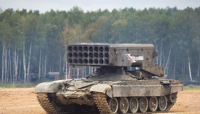 俄罗斯tos-1火箭炮,tos-1型火箭炮