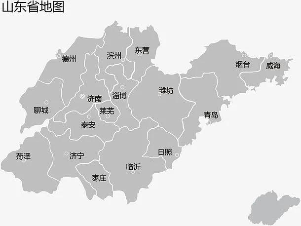山东十六市地形地貌,山东省和江苏省地形图最新版