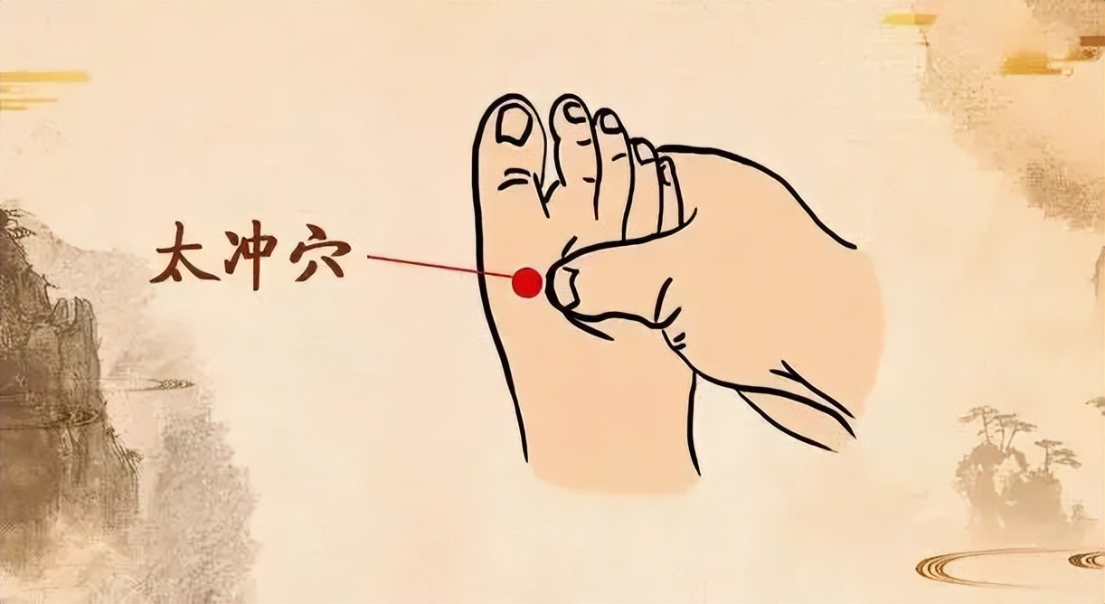 脚底按哪个部位可以疏肝解郁,脚上的出气筒穴位