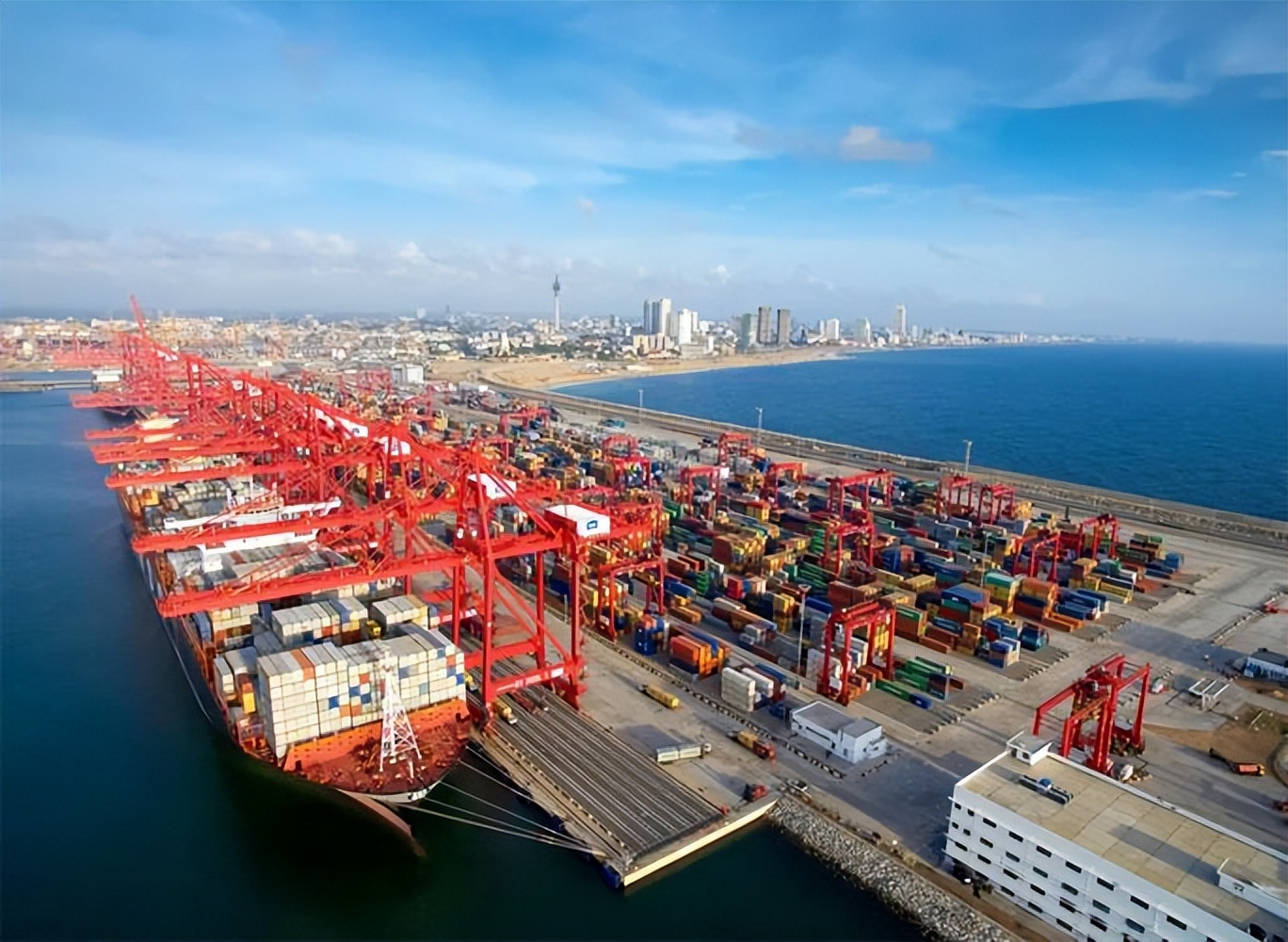 中国在斯里兰卡建设,中国帮助斯里兰卡建设新城