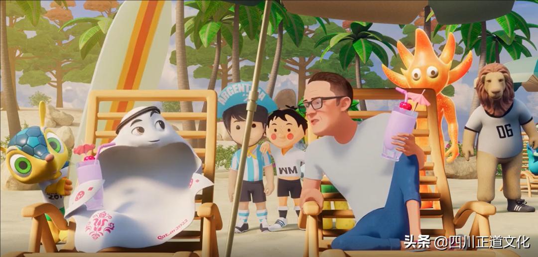 世界杯吉祥物小动物,世界杯吉祥物可爱视频