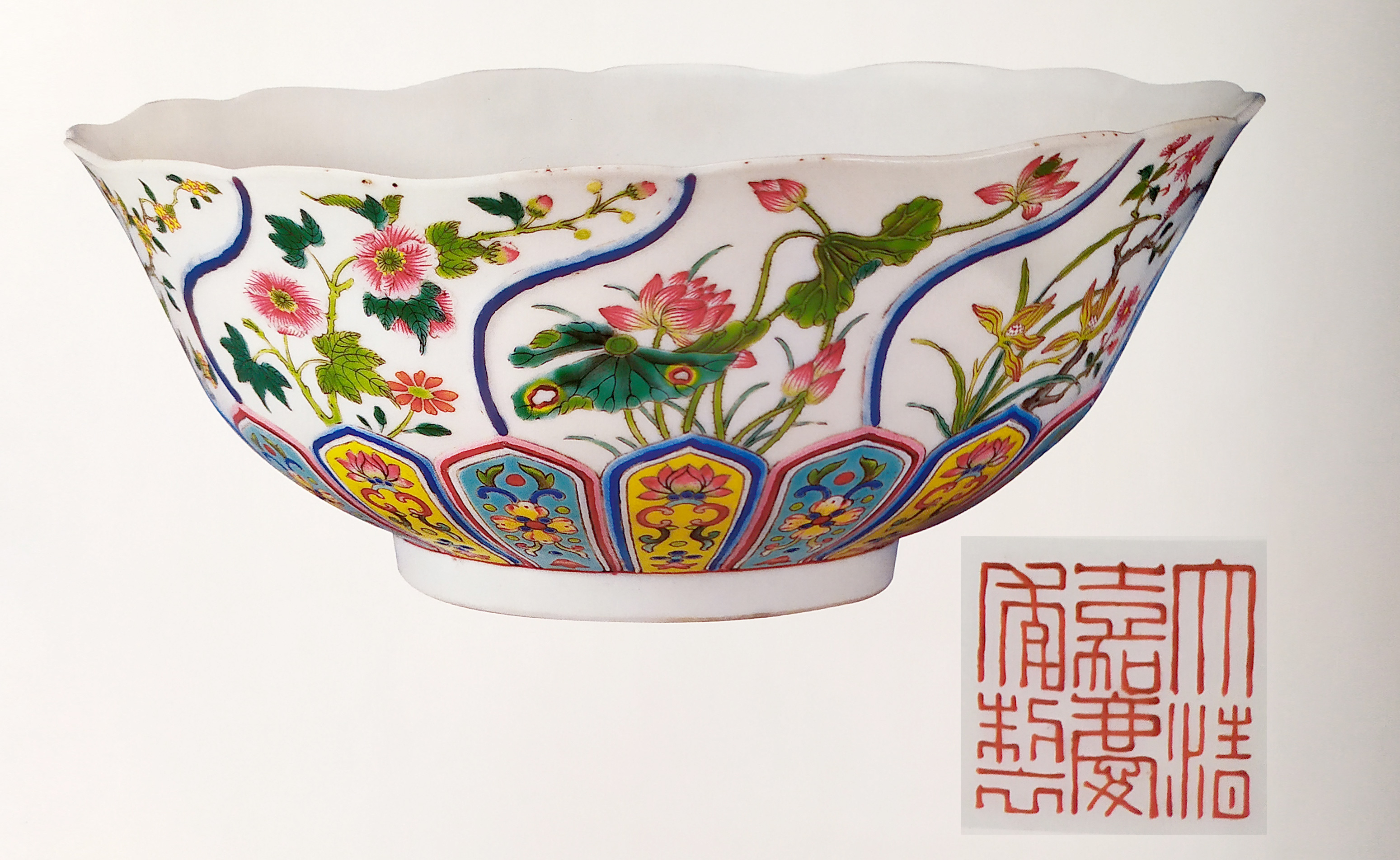 苏州博物馆瓷器,清代青花笔筒苏州博物馆