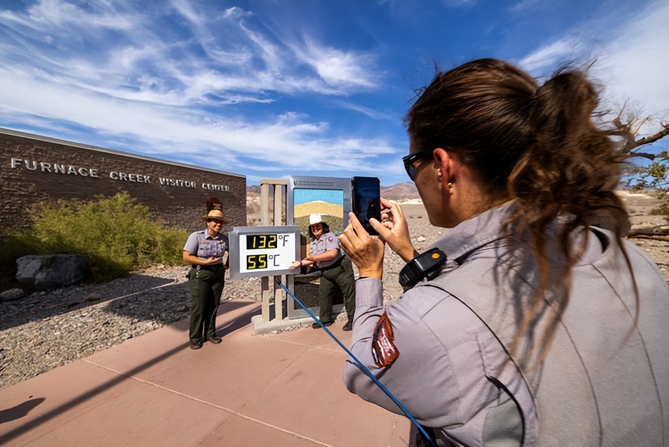 美国死亡谷国家公园的夜晚,死亡谷美国