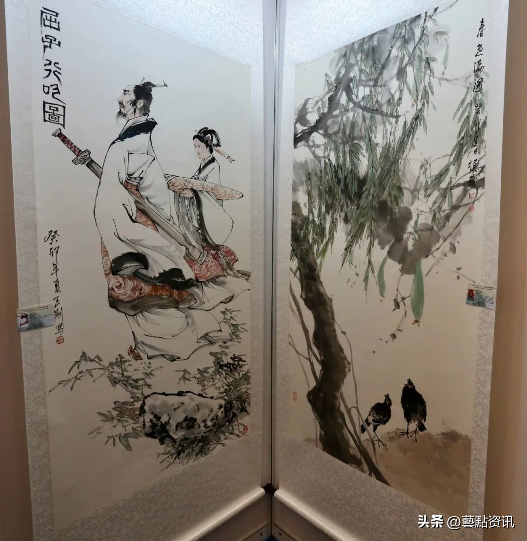湖北省书画展,天津市举办端午楚文化主题书画展