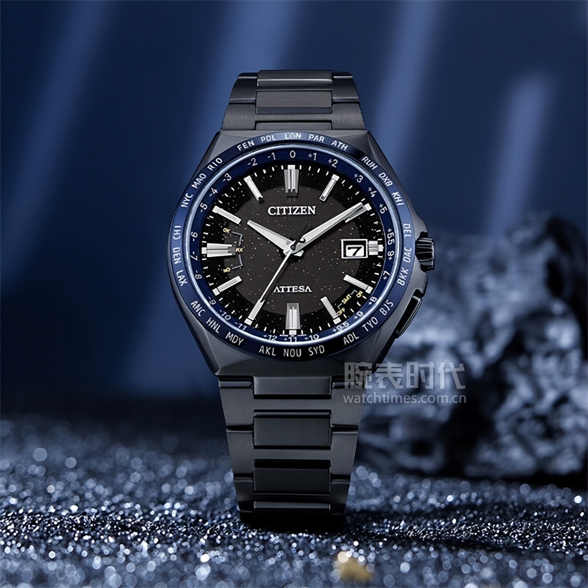 西铁城“蓝宇宙”，想说爱你太容易