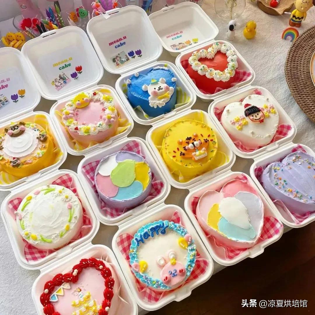 七寸便当盒子蛋糕,奥利奥便当盒子蛋糕