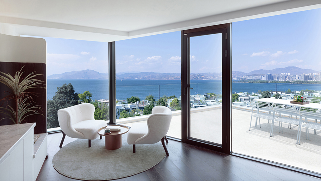 大理双廊水明漾酒店设计案例,大理民宿酒店设计效果图