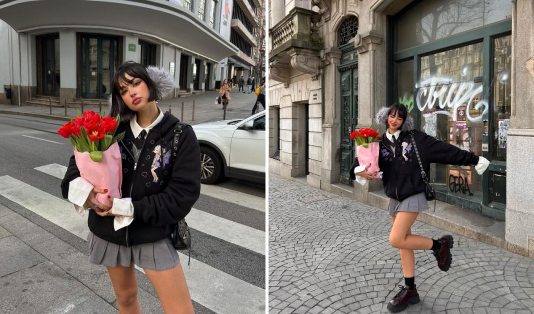 黑色卫衣如何内搭,黑色卫衣搭什么裤子好看