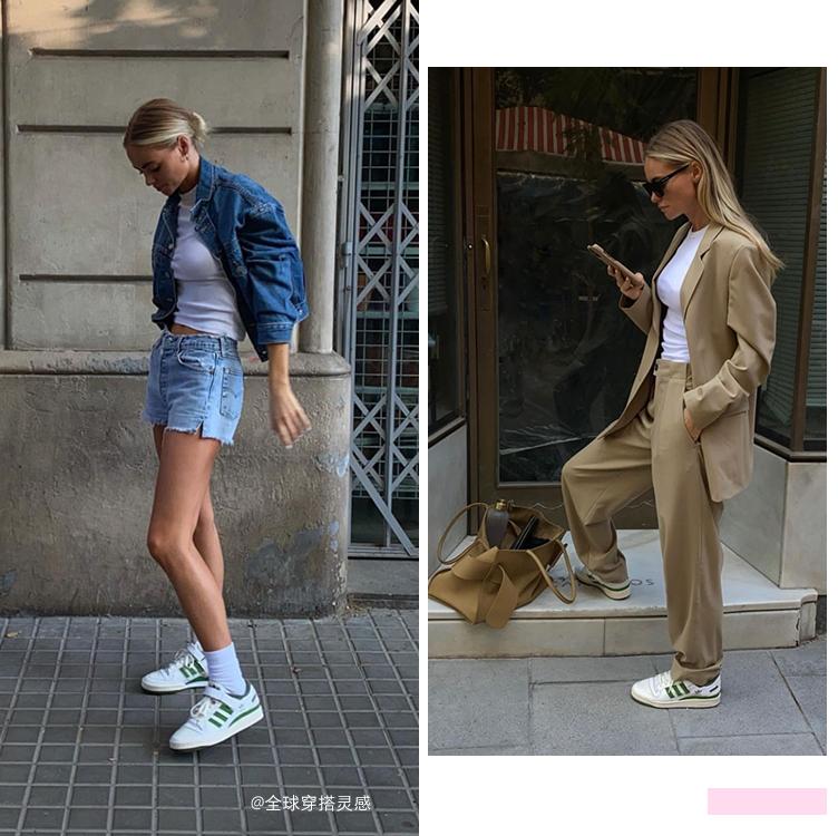 最近Bella让这双复古球鞋重新火起来了！火到一鞋难求