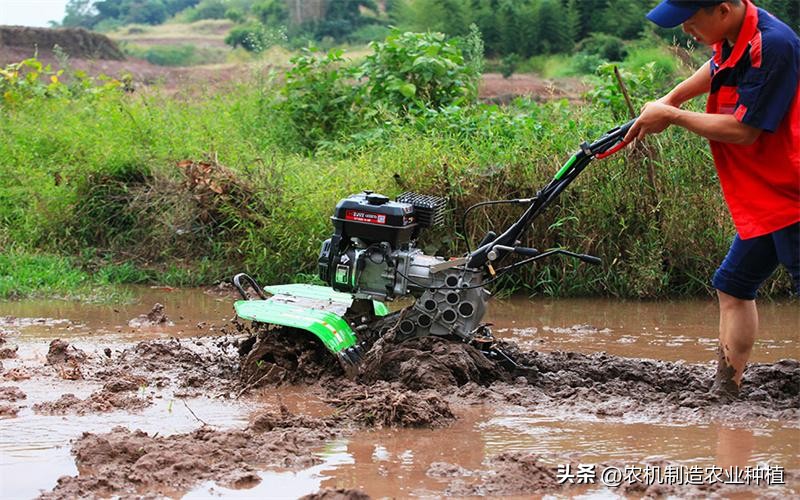 旋耕除草小型田园管理机,开沟培土田园管理机