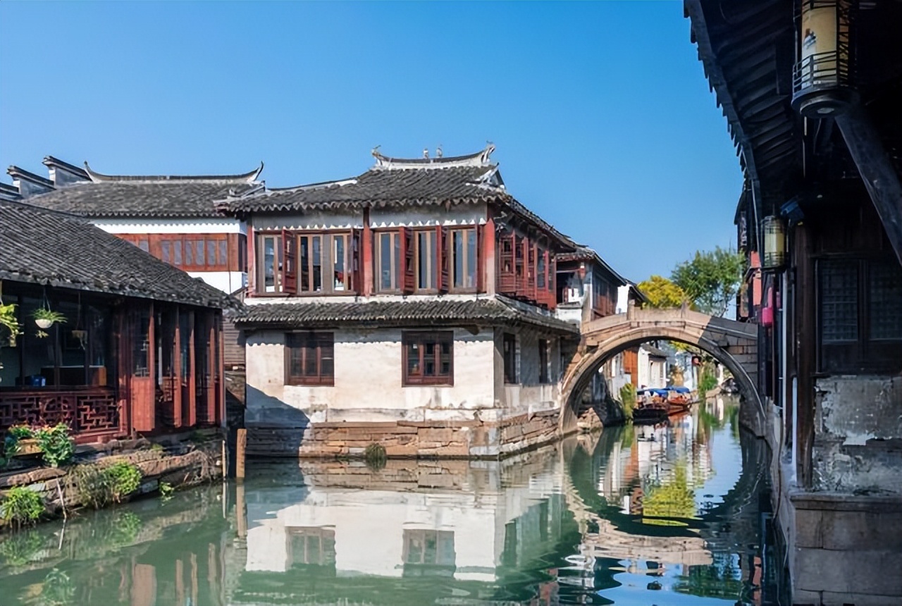苏州水乡古镇有哪些,苏州水乡周庄古镇