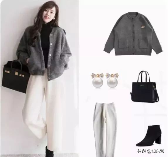 小个子适合穿哪款外套显高显瘦,小个子冬天短呢子外套穿搭高级感
