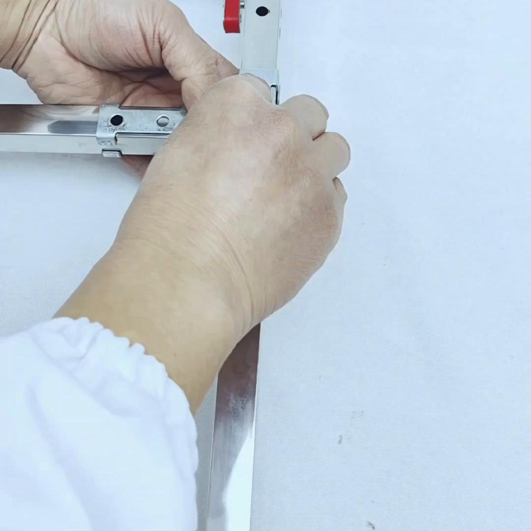 十字绣绷紧框制作,十字绣怎么拿管子绣