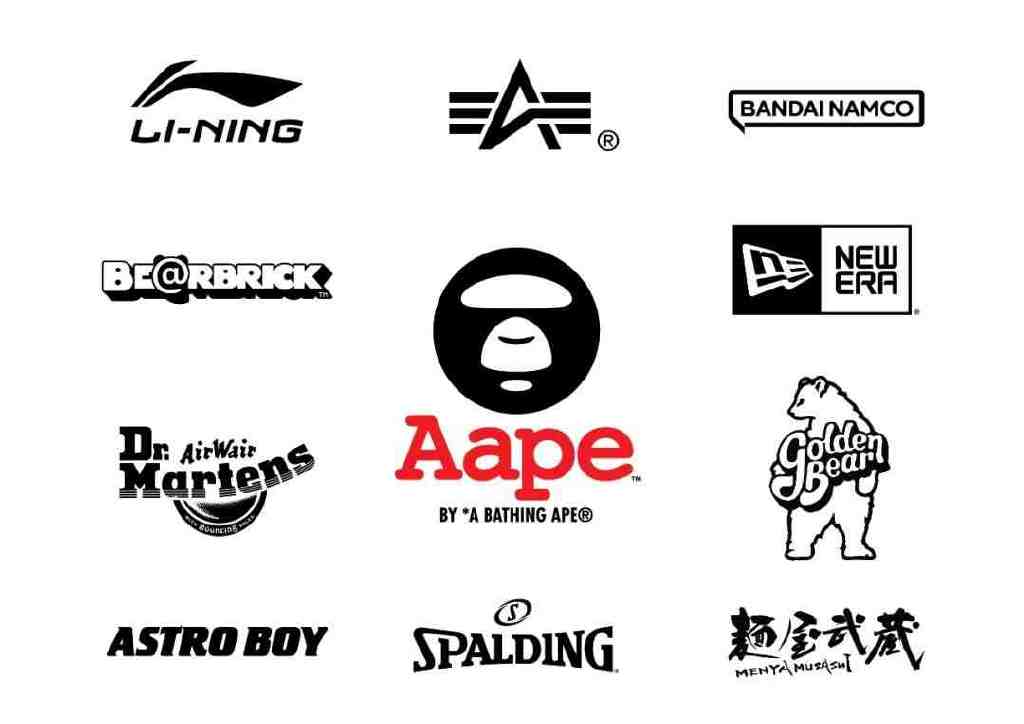 aape23春夏联名,10大联名