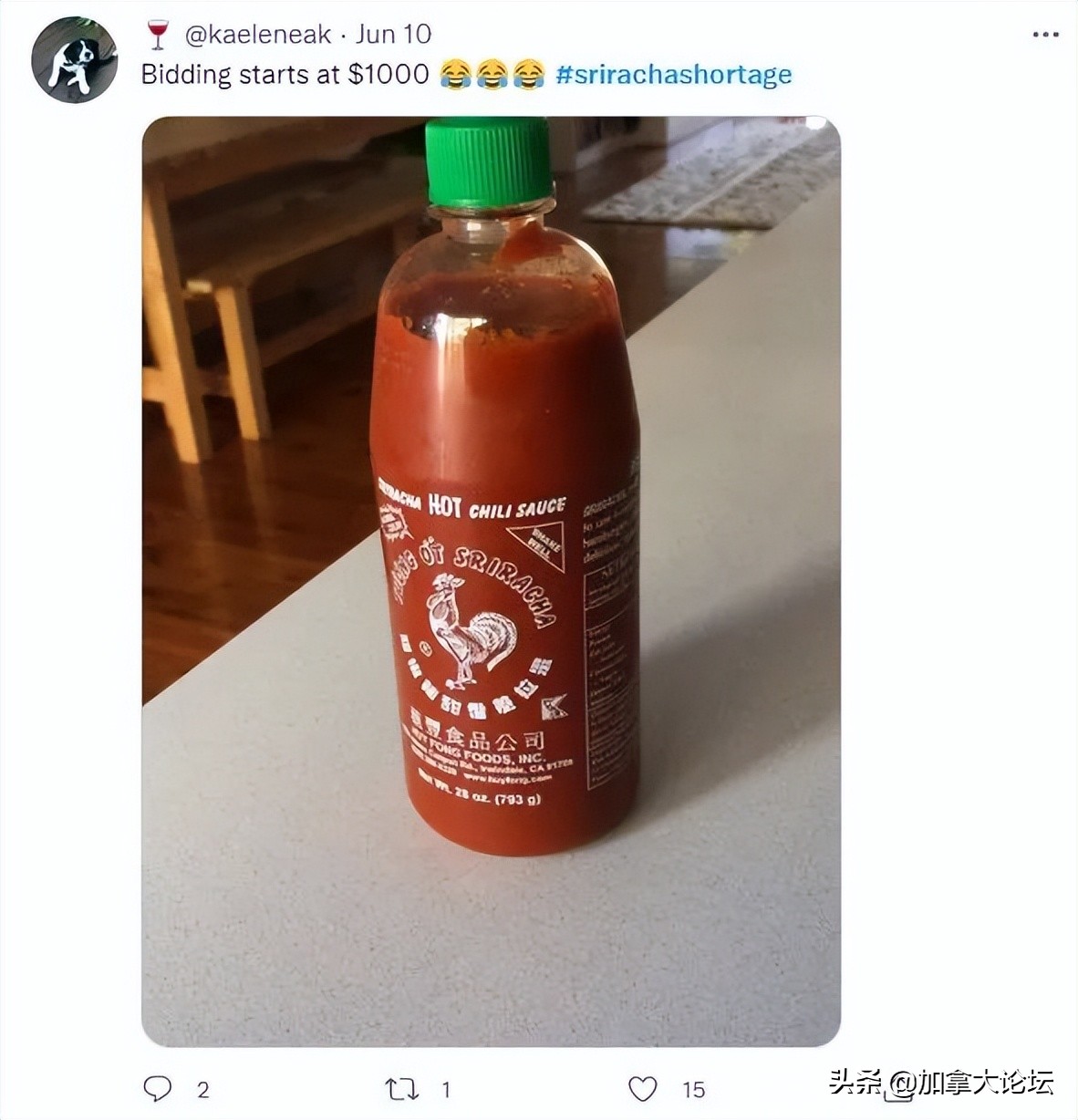 急了!加拿大中餐馆、超市常见辣酱要停产!有人卖$1000/瓶