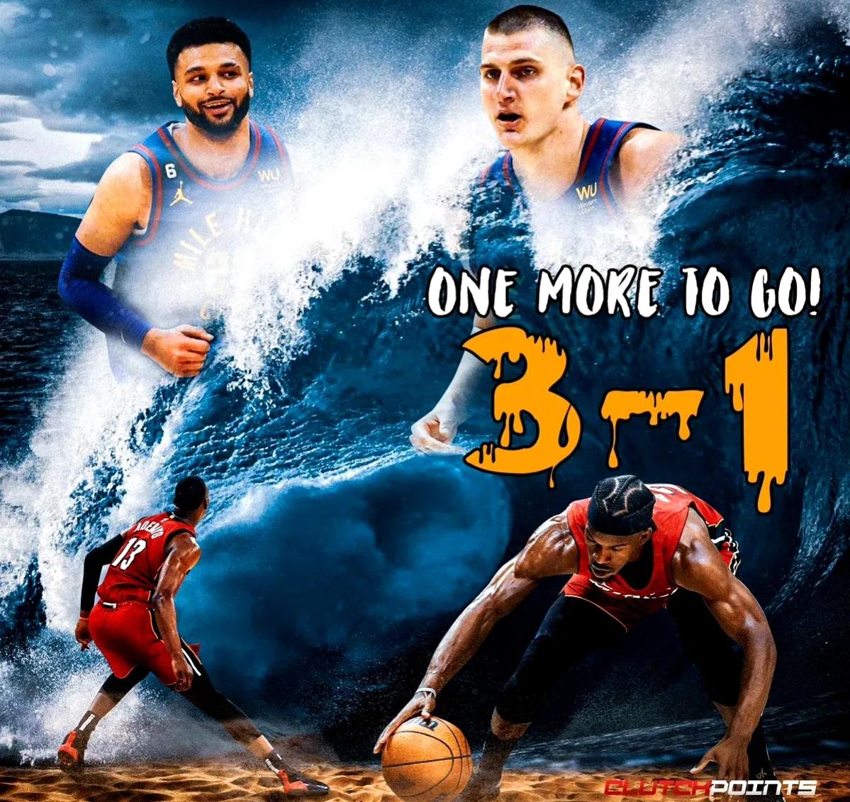 掘金108-95大胜热火，彻底展现出真实的恐怖实力！