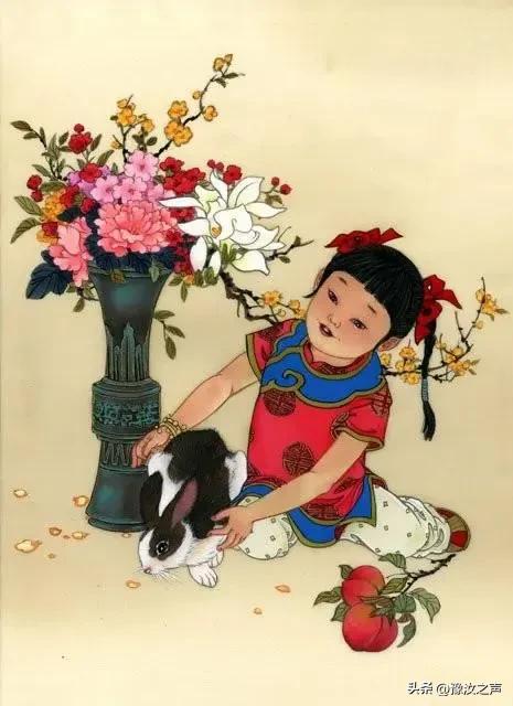 百福年画墙贴画客厅,展现新年气息的年画