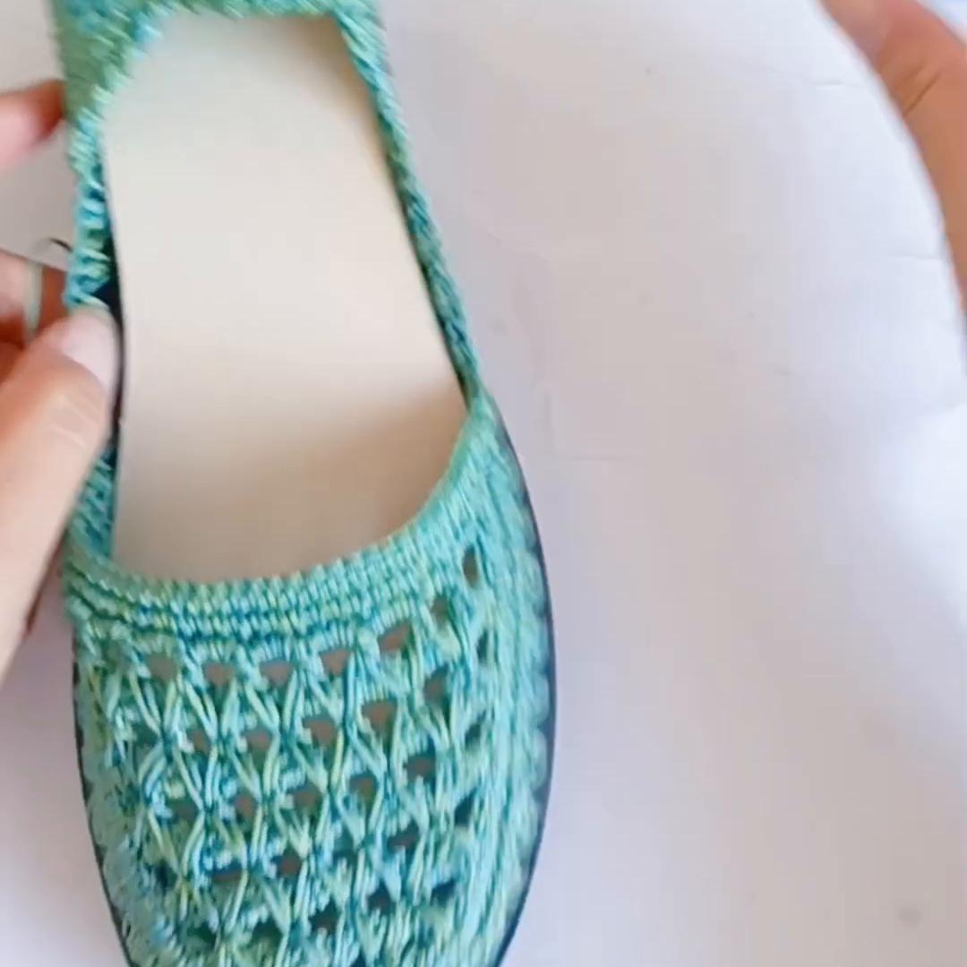 钩鞋编织教程零基础,钩鞋的编织教程视频