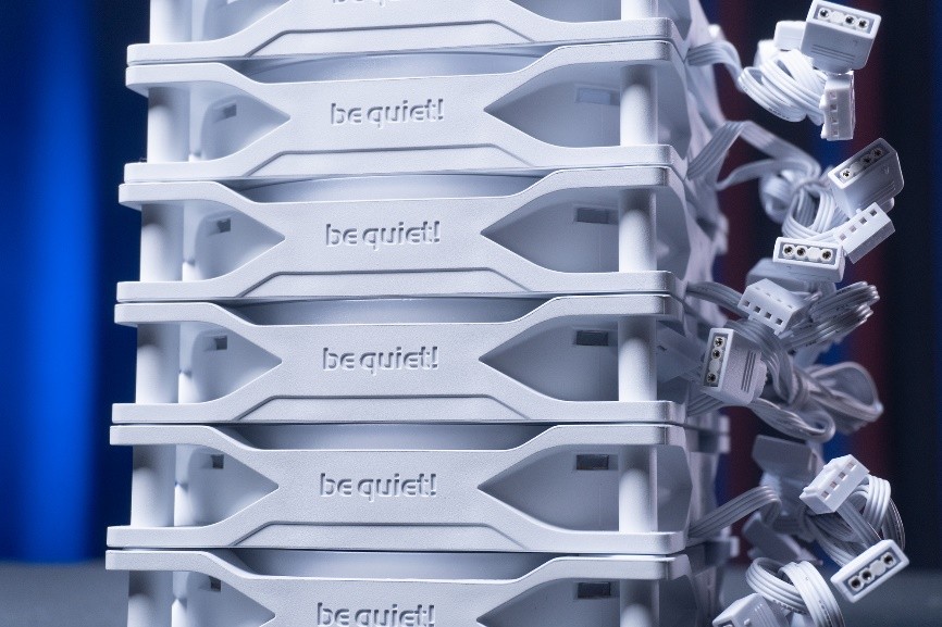 新风扇就是好，德静界Lightwingswhite，白色RGB秀起来