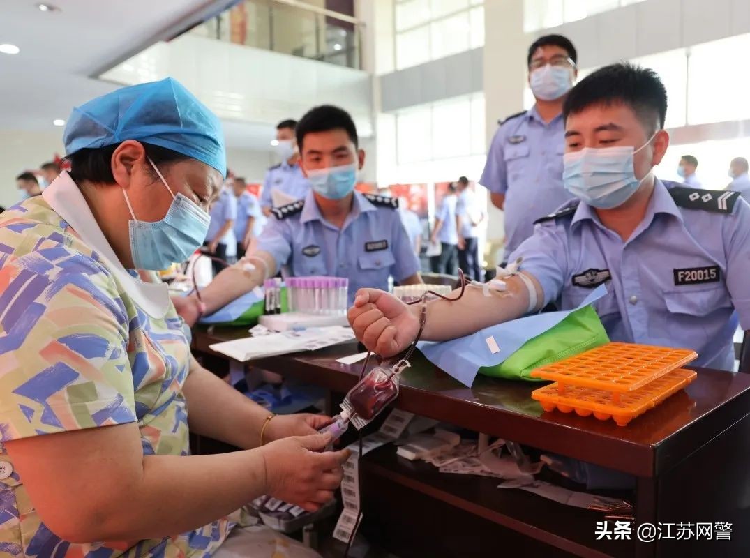江苏徐州：76800毫升！睢宁公安热血迎“七一”