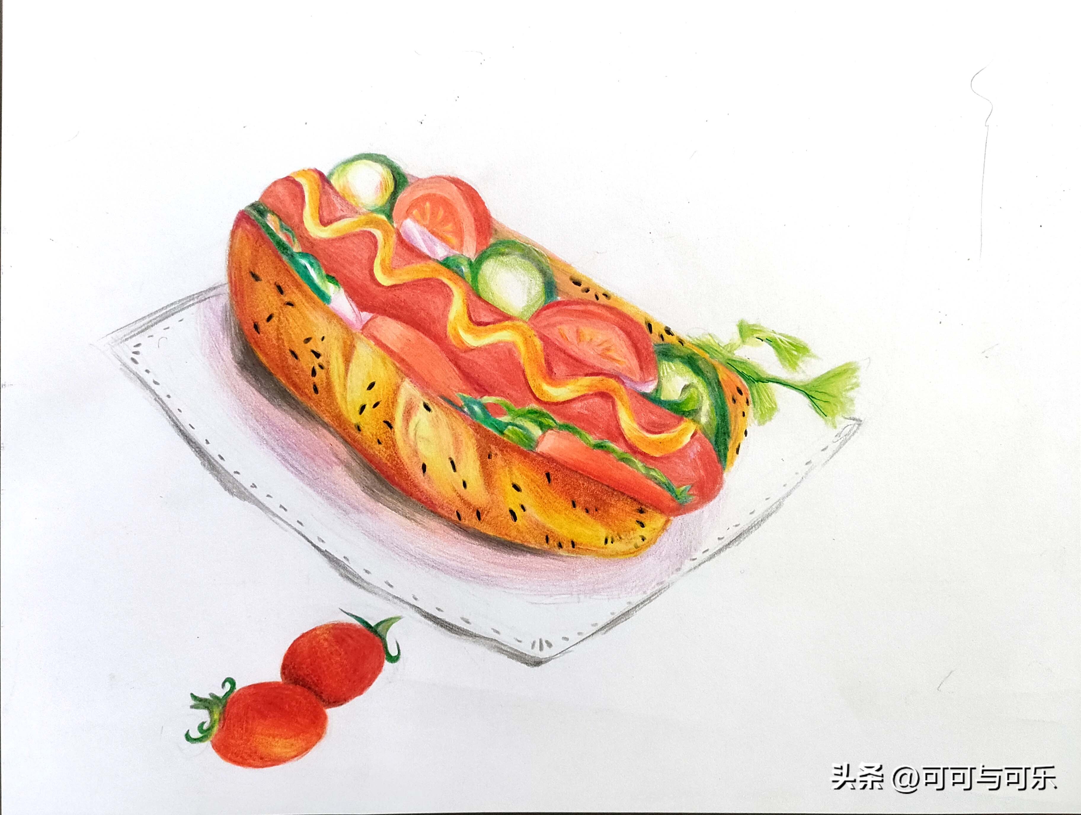 彩铅课7-9,彩铅第一节课画什么好