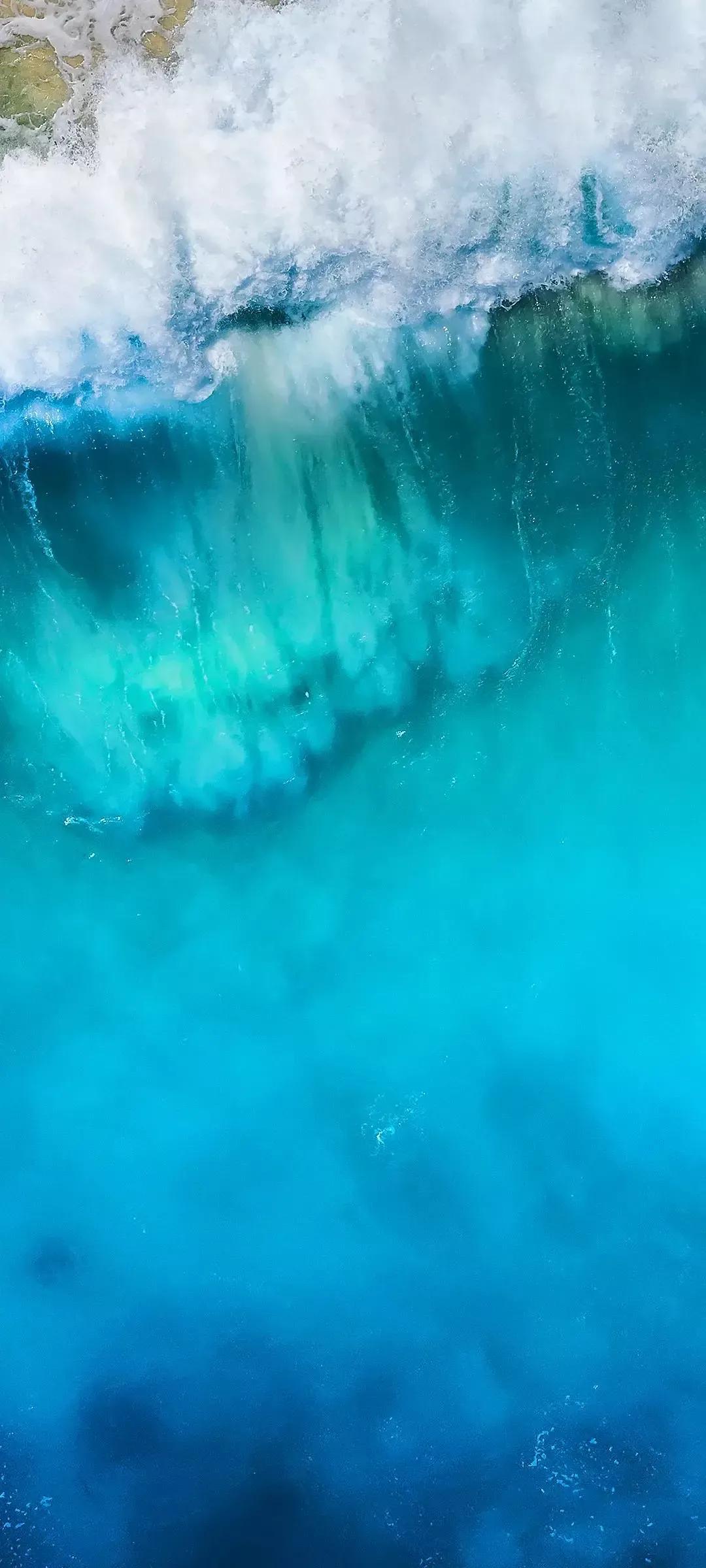 大海壁纸｜大海边，守候朝霞，聆听海浪的乐章