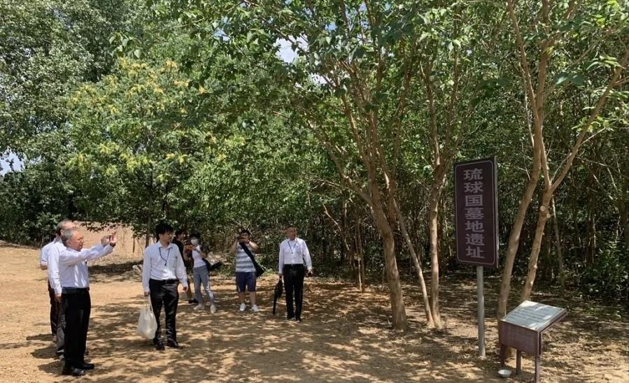 琉球知事访华见了谁,琉球知事何时访华