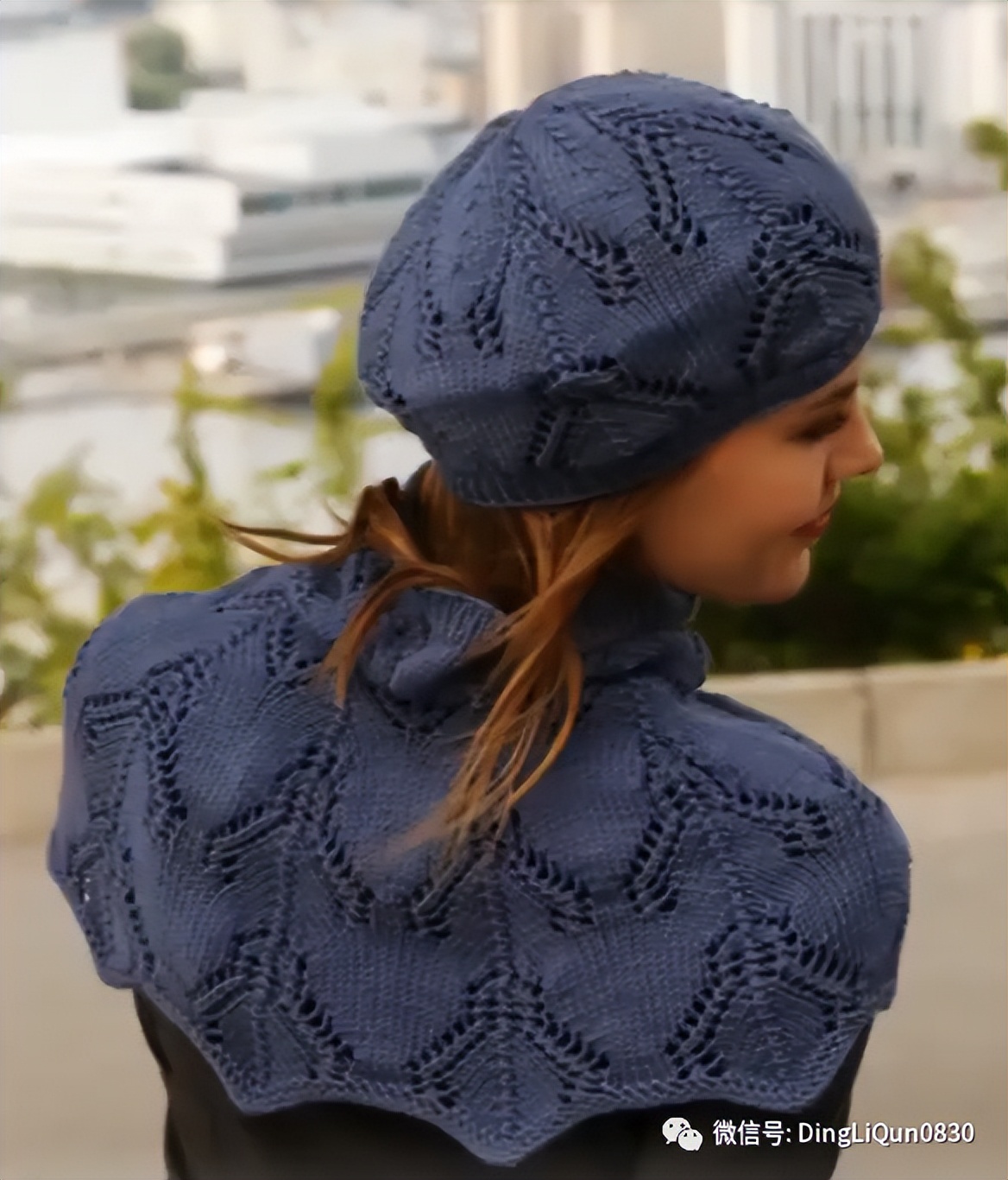 针织帽贝雷帽,针织时尚贝雷帽高级感