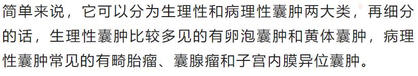 超声显示子宫肌瘤卵巢囊肿,显微镜下的卵巢囊肿