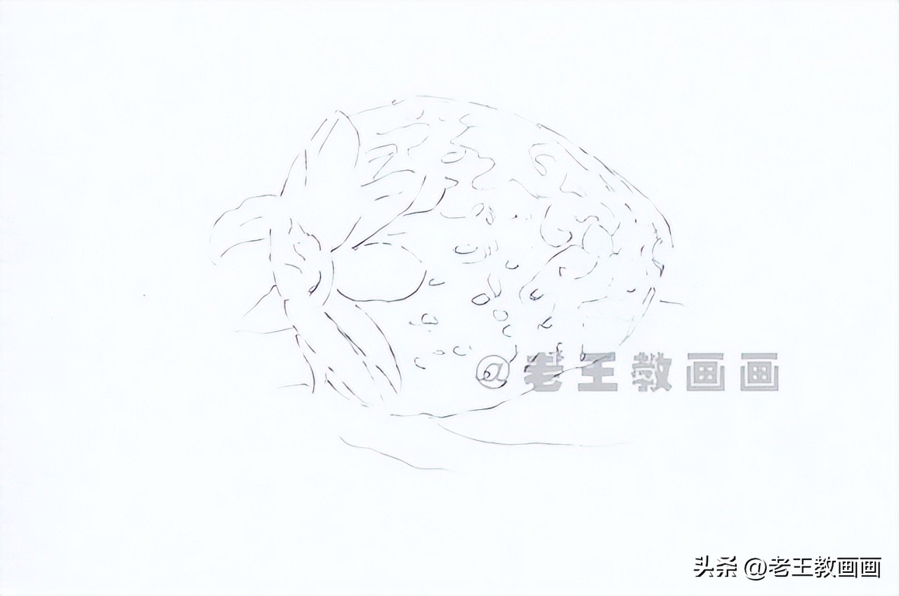 画彩铅草莓书签二年级,零基础学画彩铅画教程