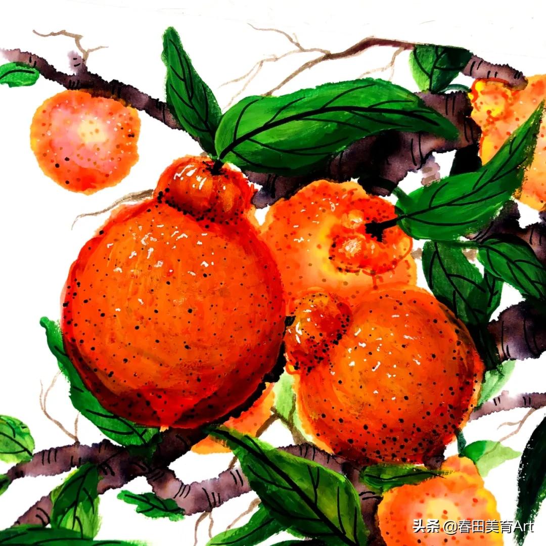 水彩少儿美术课程,少儿美术绘画教学简单零食