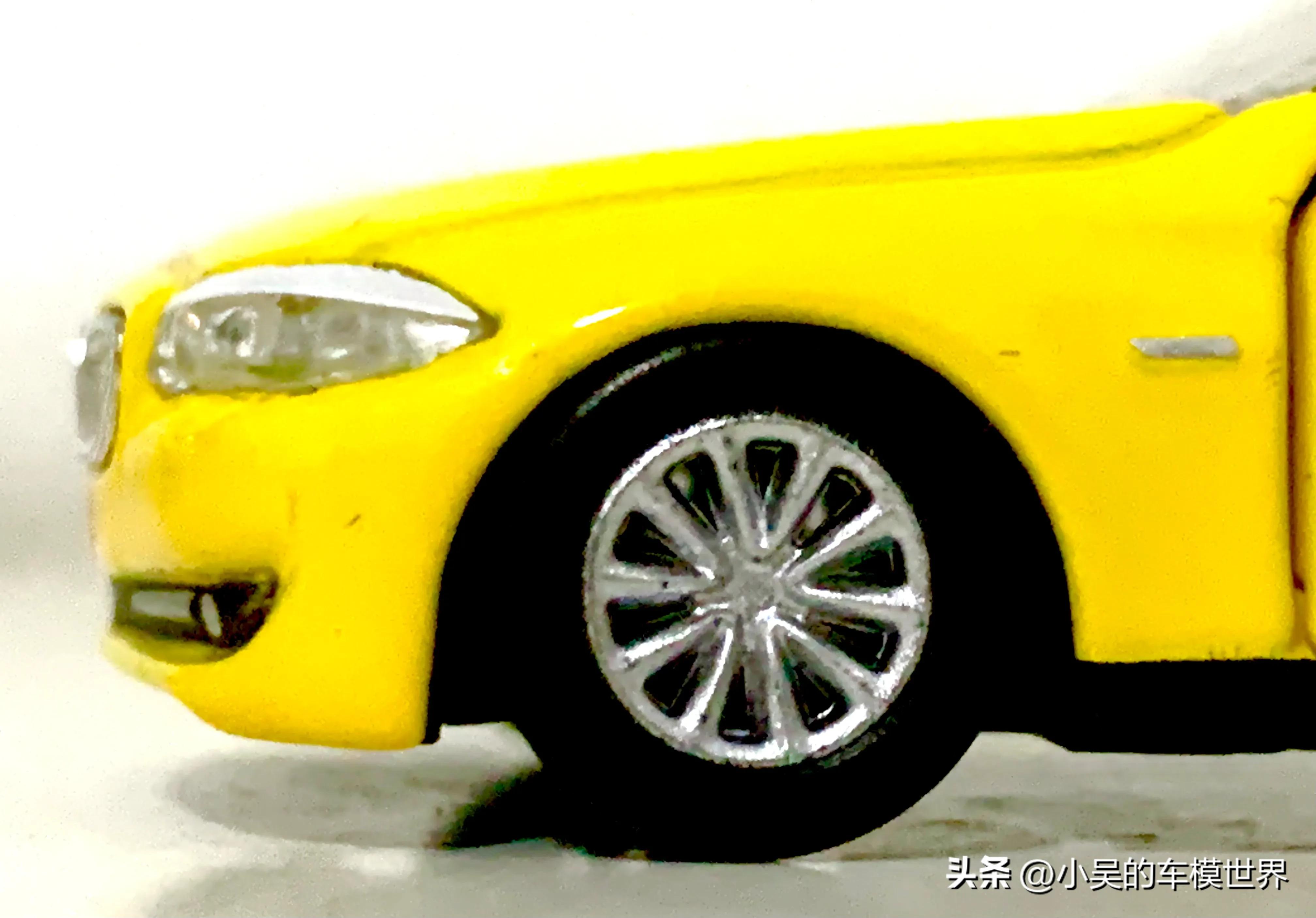 豪华“小黄”|1/64TINY微影会员限定宝马五系台湾大都会电召的士