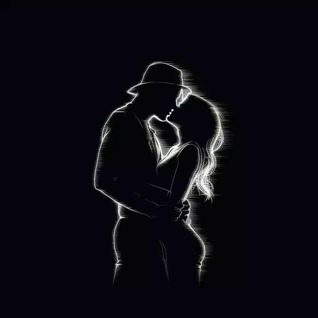 低调奢华黑壁纸,高级的经典黑白壁纸