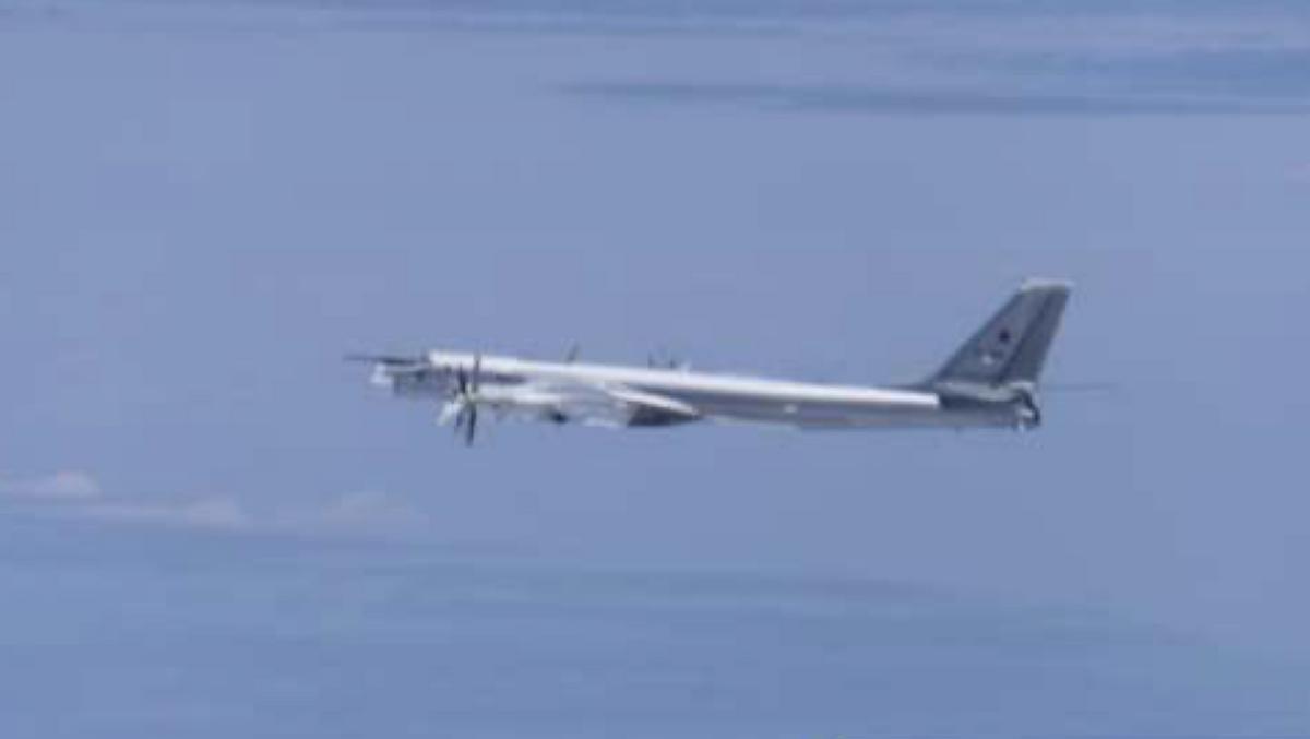 中俄轰炸机巡逻,中俄轰炸机出击视频