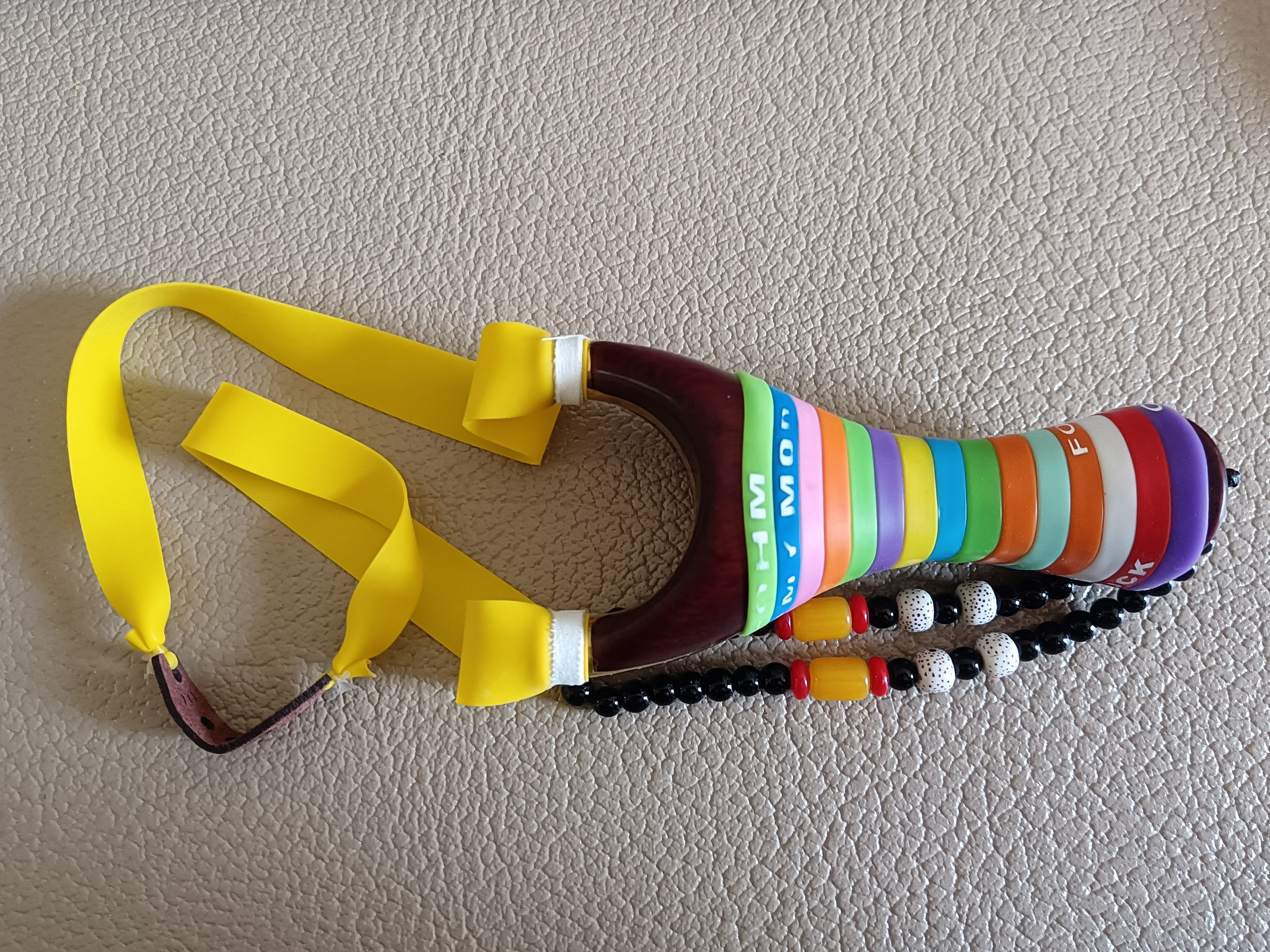 弹弓绑皮筋方头好还是圆头好,圆头快压弹弓伤皮筋怎么处理