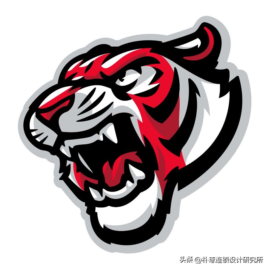 免费老虎标志logo设计欣赏,虎元素logo图片