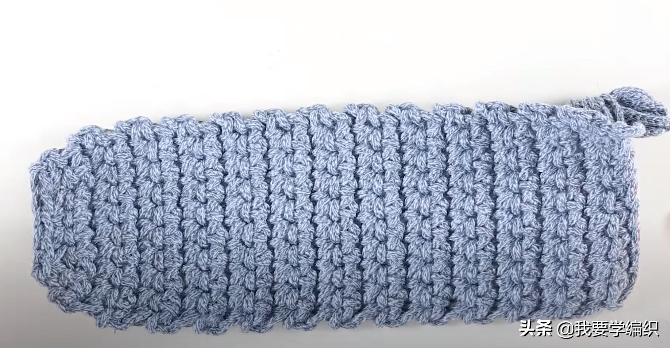 新手入门学钩小包,新手学钩包包视频教程